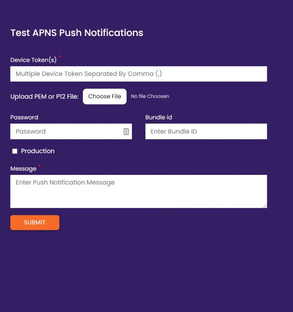 APNS push notifications 