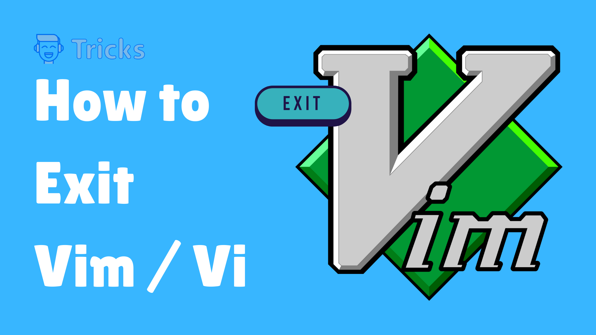 how to exit vim